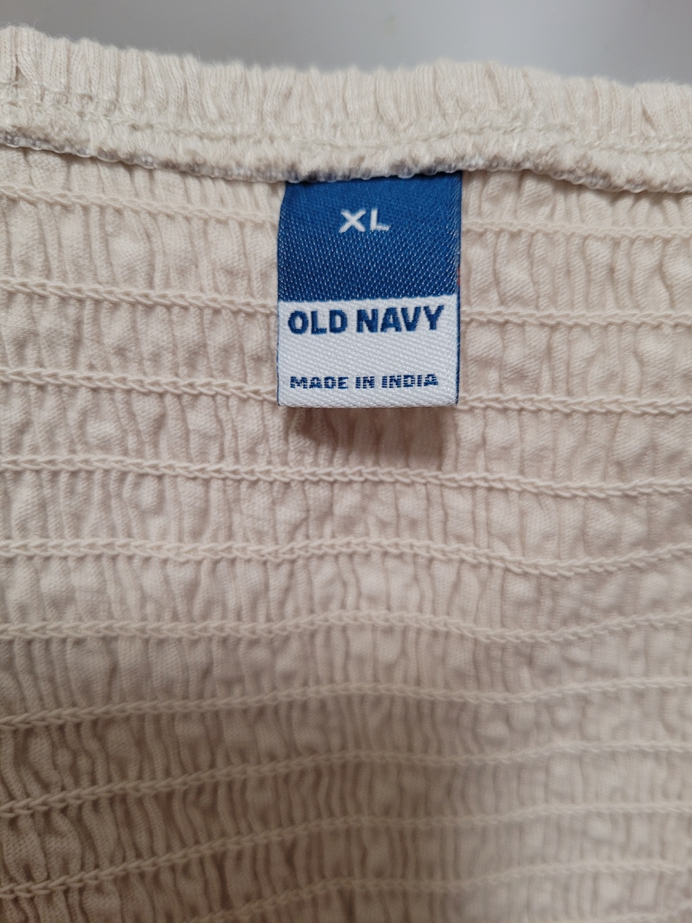 Old Navy Crochet Bodice Cream Camisole - Picture 3 of 3